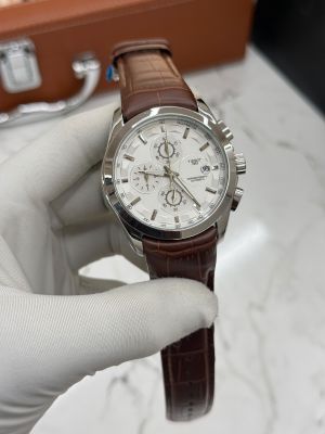 Tisot White Brown Watch Fa 1538