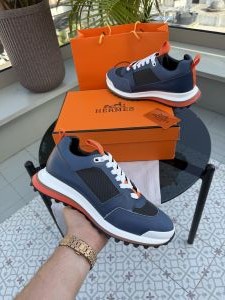 HERMEES LEADER SNEAKER BLUE ORANGE UA QUALITY