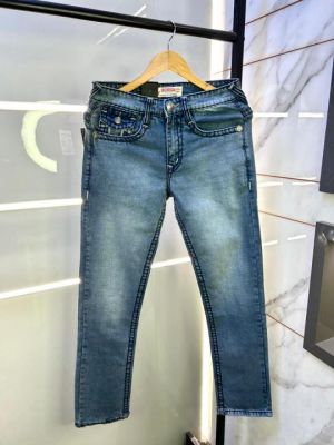 Sale True Religion Imported Sky Super Premium Denim With Brand Box Packing And Carry Bag F2931-SK
