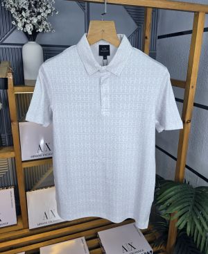 Ax Monogram Collor T shirt White K271-W