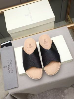 Brunelllo Cucinelli Leather Sandal
