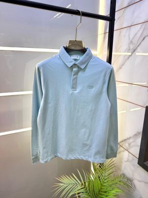 Lacost Sky Polo Neck Full Sleeves Premium Collar T-shirt F5115-SK