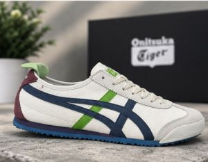 Onitsuuka Tiger Mexico 66 Navy Green Womens 347