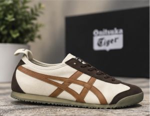 Onitsuuka Tiger Mexico 66 Oatmeal Brown Womens 335
