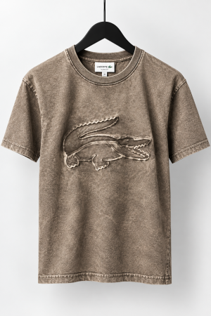 Lacost Premium Acid Wash Premium T-Shirt 2476