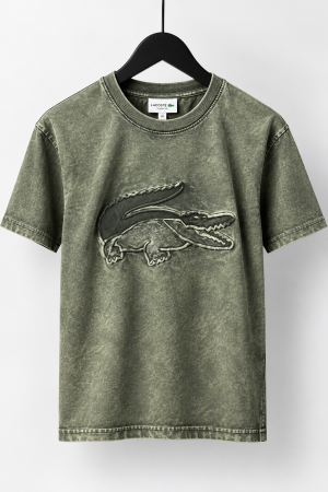 Lacost Premium Acid Wash Premium T-Shirt 2477