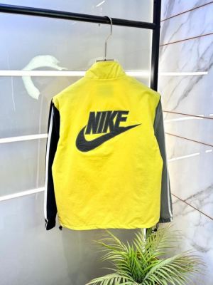 Nik Imported Back Print Super Premium Yellow Wind Shetter Jacket F3315-YE