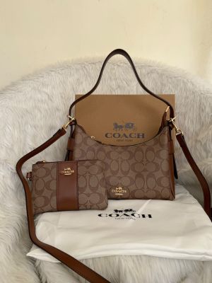Coacch 06 Laurel Hobo Shoulder Combo With Wristlet Wallet Original Box Packing