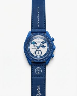Omegg_a Speedmaster Moon watch Blue