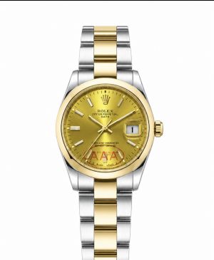 Roleex Datejust 36 Two Tone Gold Dial Ladies