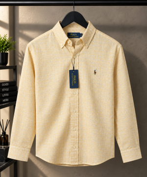 Ralp Lauren Premium Linen High Quality Shirts 2509