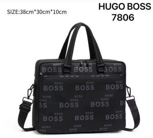 Huggo boss laptop bag with dust bag(bos7806 grey)