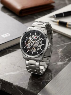Tommm_y Hilfiger Automatic Silver Black 275