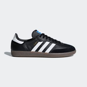 Adidaass samba black white