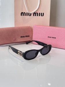 Miu Miu Gold Black 7149 Cw 352