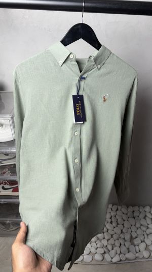 High Quality Linen Shirt By Ralp Laure_n 3083