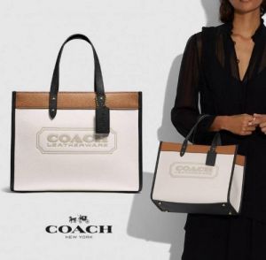 Coacch field tote 30 with pouch with small wallet & ogbox dustbag etc