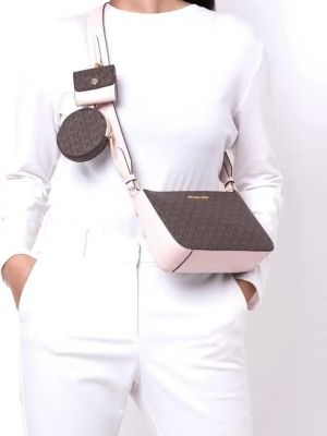 Michael kor Jet Set Charm Small Logo Pochette Bag ( Box Dust Bag) 6743