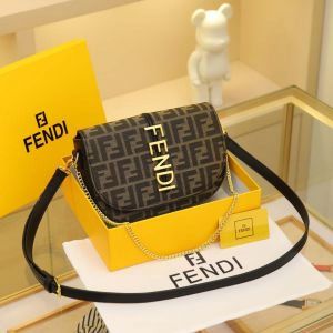Fend_ff-jacquard-motif-baguette-shoulder-bag-with-box 5209-