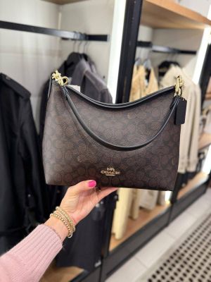 Coacch Laurel Medium Tote 01 With Original Box DustCover & Long Belt