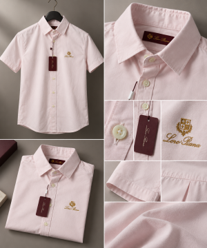 Loro Pian_a Premium Half Sleeves Shirt 2353