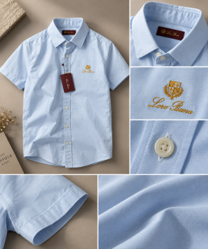 Loro Pian_a Premium Half Sleeves Shirt 2347