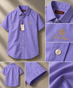 Loro Pian_a Premium Half Sleeves Shirt 2352