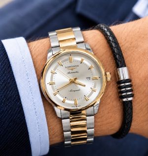 LONGINE WATCH gold-white WC 2092