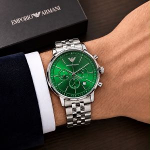 Emporio Armaani sliver-green WC 2111