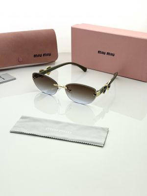 Miu miu 26033 peach shaded