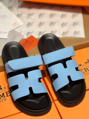 Hermees Chypre Sandal Noir Premium High Leather Quality