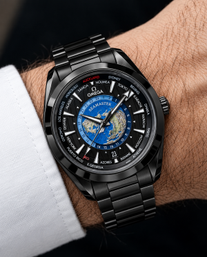 Omegga Seamaster Mens Aqua Terra Shades 150M 43 Full Black
