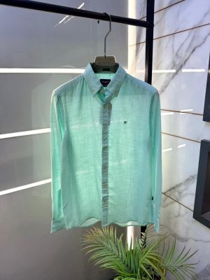 Hacke Linen Mint Premium Shirt F4032-MI