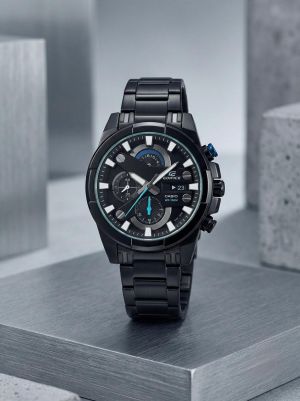 Casio Edifice 540 Full Black Dial Premium AT339 102