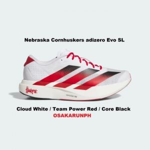 ADIIDAS ADIZERO EVO SL NEBRASKA CORNHUSKERS