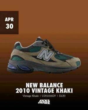 Neww balancee 2010 vintage khaki 653
