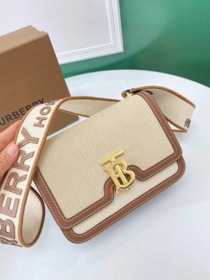 Burberrry TB Shoulder_Bag_With_Box_Dust_Bag_Including_Carry_Bag_(BR333-Brown)