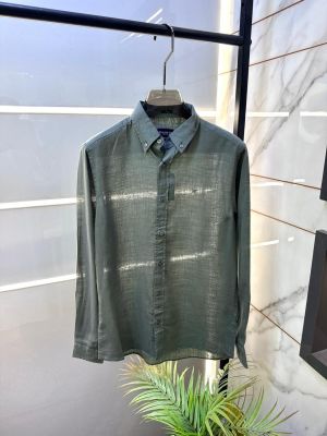 Hacke Linen Green Premium Shirt F4032-GR