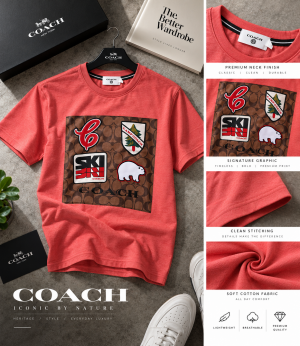 Coacch Premium Round Neck T Shirts 2516