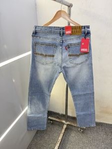 DIESE PREMIUM LIGHT BLUE DENIM JEANS STRAIGHT FIT LENGHT 41