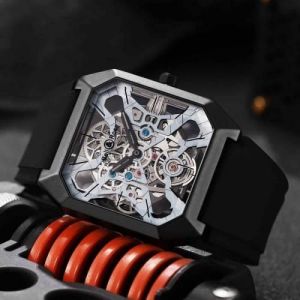 Bell N Ross Skeleton Luxury Watch Black Fa 1615