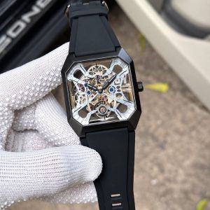Bell N Ross Skeleton Luxury Watch Black Fa 1615