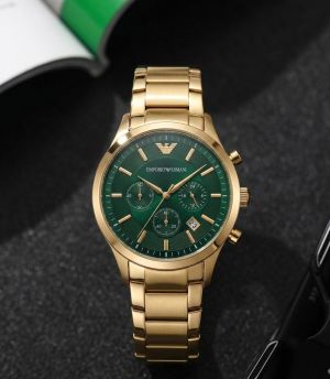 Emporio Armaan_i Classic Gold Green