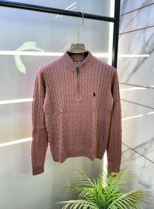 Ralp_Lauren Light Pink Imported knitted Premium Pullovers F3216-LPI