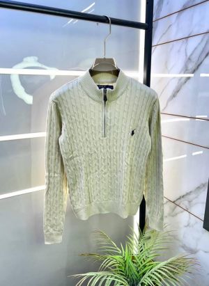 Ralp Lauren Of-white Imported knitted Premium Pullovers F3216-OF