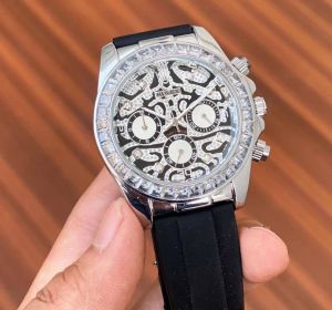 Roleex Daytona Tiger Eye Silver