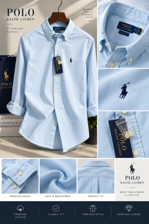 Ralp Laure_n Premium Linen Shirts 2837