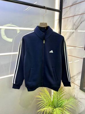 Adida Imported Navy Super Premium Zipper Jacket F3355-NY