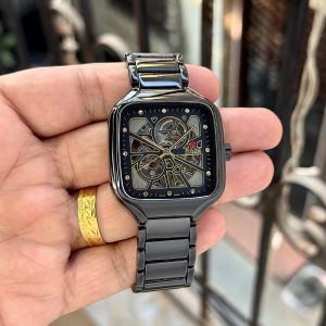 Radd_o True Square Open Heart Automatic Gold