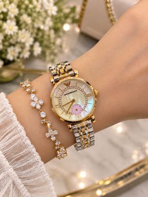 Emporio Armaani Rosegold White Dial
